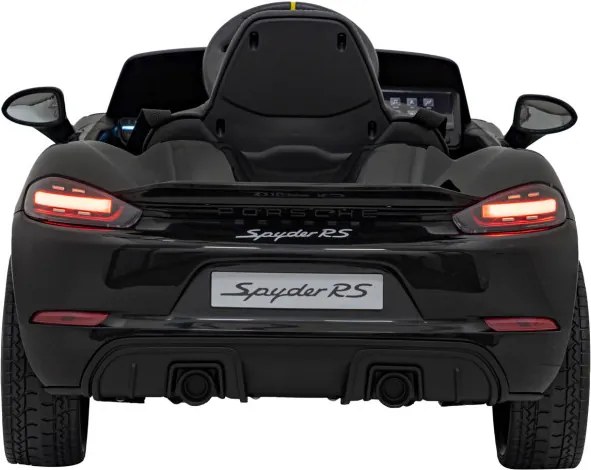 Elektrické autíčko Porsche Spyder RS 718 MP4 čierne