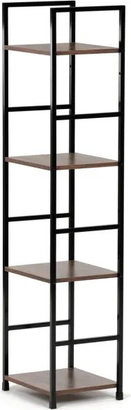 Policový regál hnedý GD-214 OLW