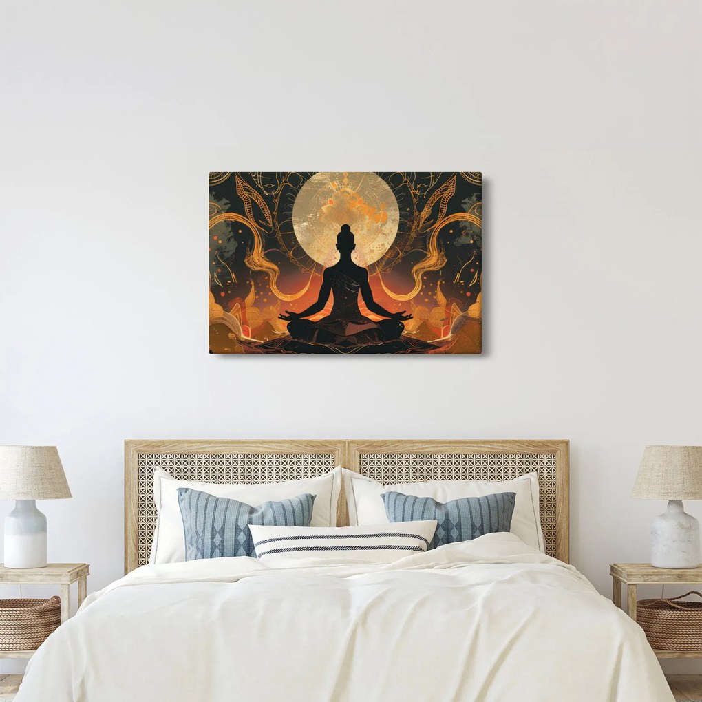 Obraz - Meditácia (90x60 cm)