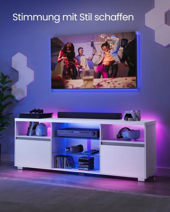 Stolík pod televízor s LED osvetlením LTV331T10