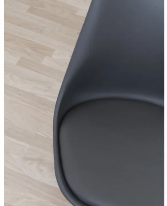 Tmavosivá stolička KEMAL NEW