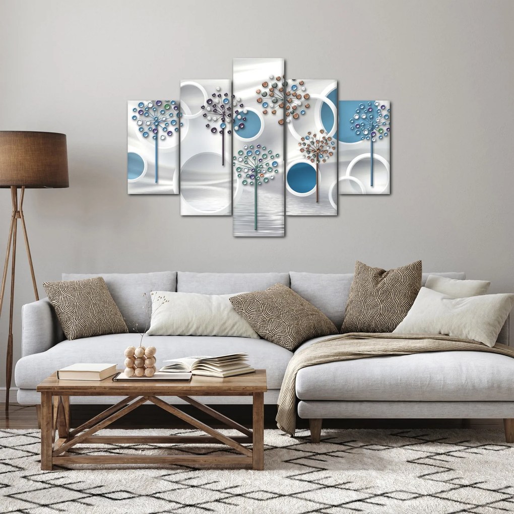 Obraz umelecké abstrakcie (150x105 cm)