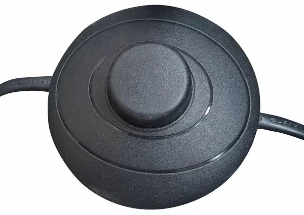 Stojacia lampa TEKLA 1xE27/20W/230V čierna