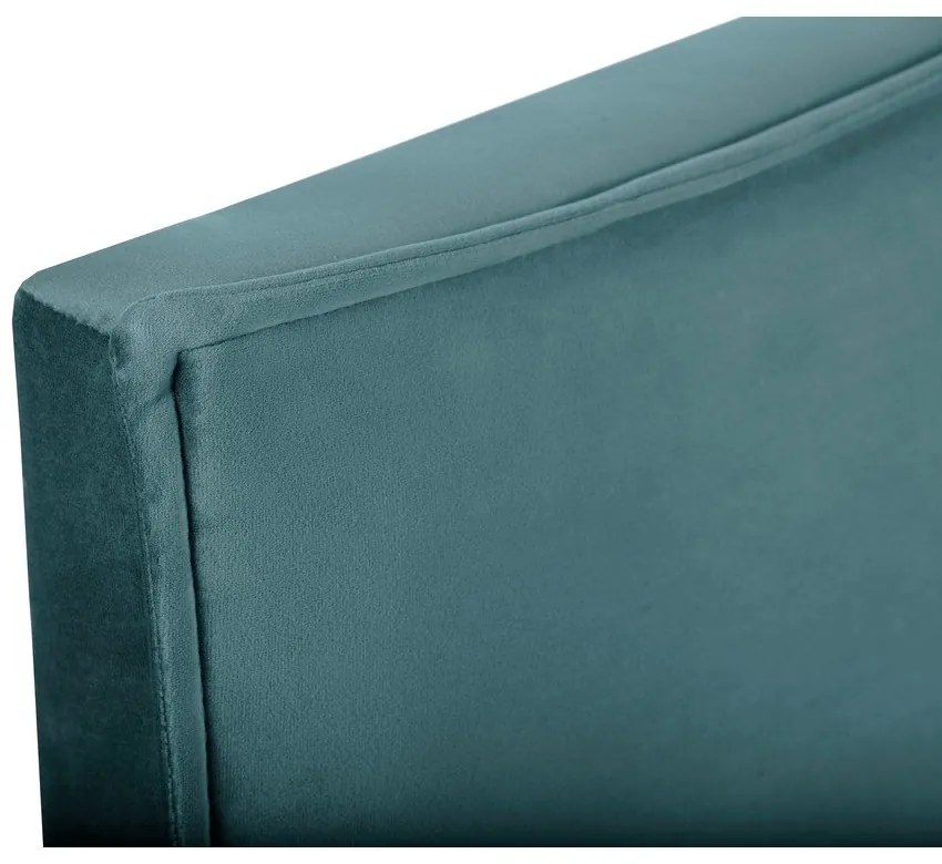 Čelo postele v petrolejovej farbe 160x120 cm Natalia – Milo Casa