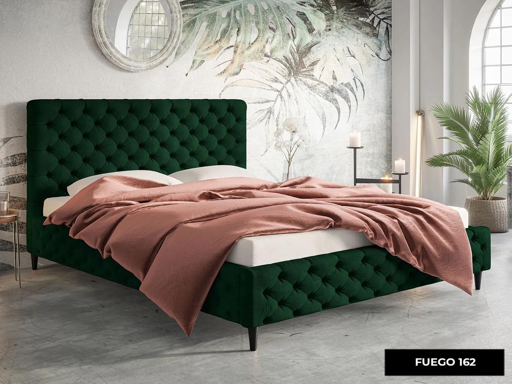 PROXIMA.store - Luxusná čalúnená posteľ EMMY ROZMER: 120 x 200 cm, FARBA NÔH: biela