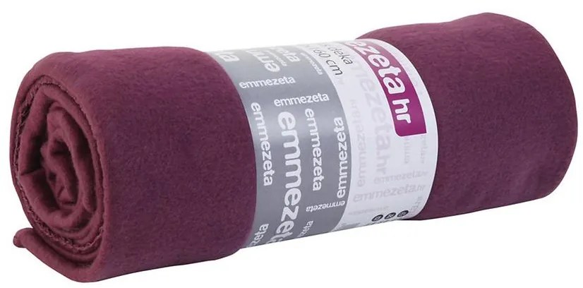 Fleecová deka 130x160 fialová