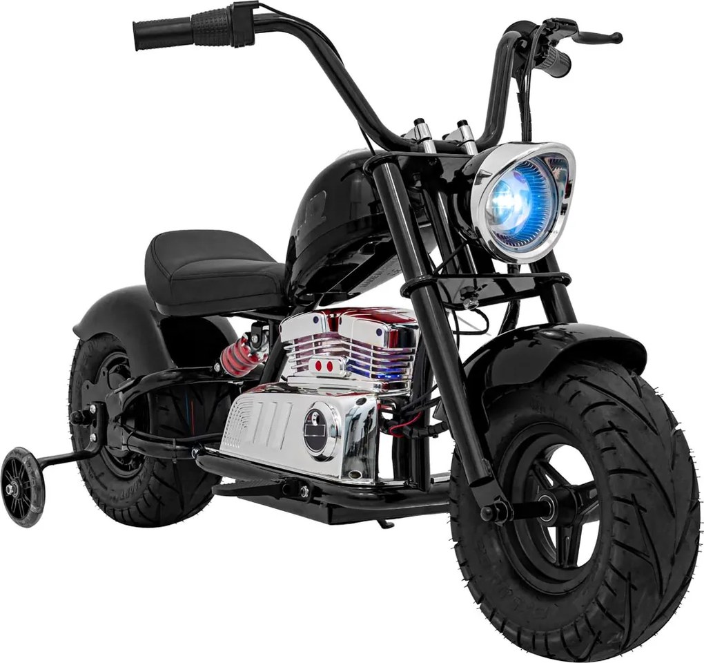 Ramiz Chopper Warrior Motocykel čierny