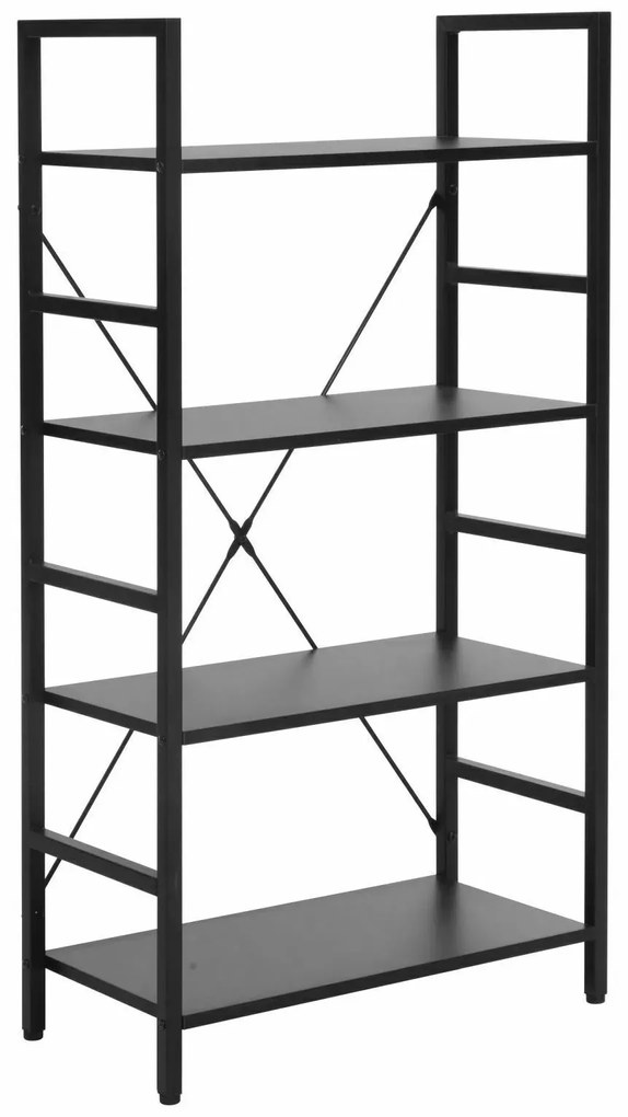 Regál Loftys R4 60 cm čierny