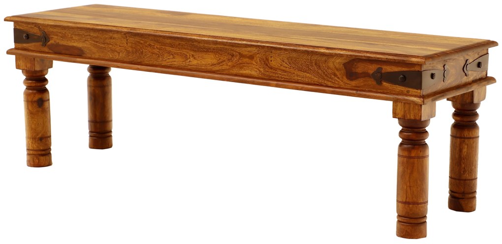 furniture-nabytek.cz - Rustikálna lavica z dreva palisander 140x40