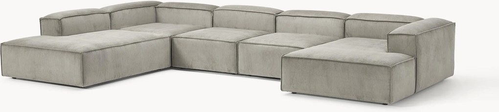 XL menčestrová modulárna pohovka Lennon