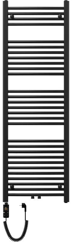 Mexen Ares, elektrické vykurovacie teleso 1500x500 mm + vykurovacia tyč 600 W, antracitová, W102-1500-500-2600-66