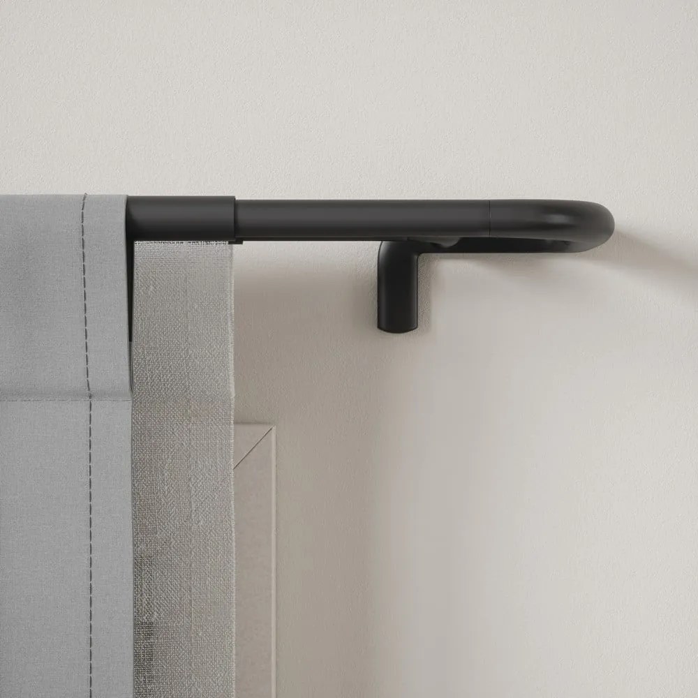 Oceľová roztiahnuteľná dvojitá garniža 76 - 213 cm Twilight – Umbra