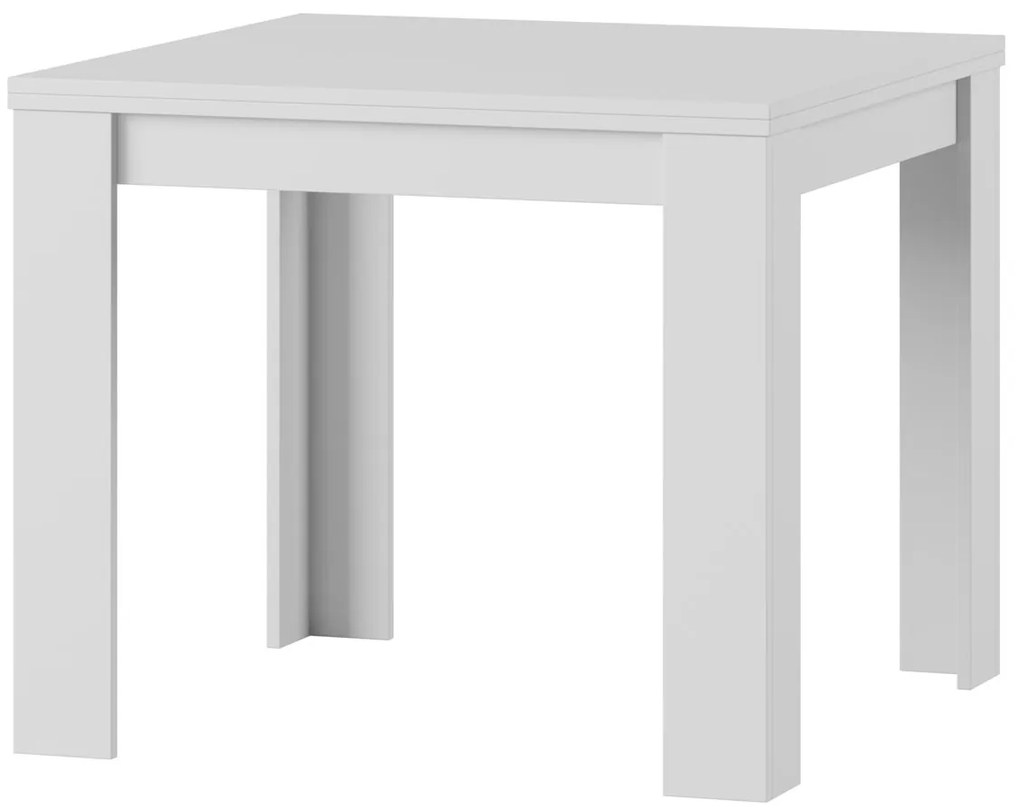 Jedálenský rozťahovací stôl Saturn 40 90/180 cm biely