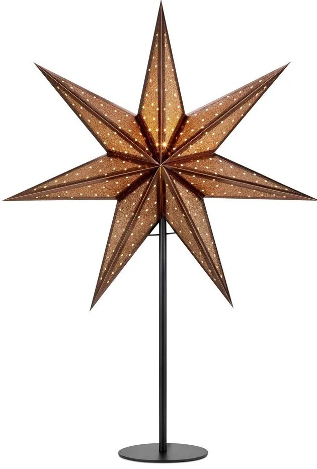 Hnedá vianočná svetelná dekorácia – Markslöjd