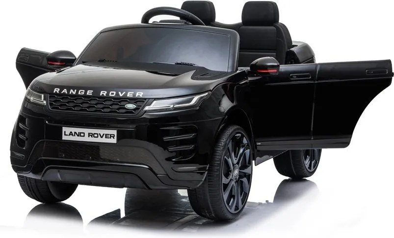 LEAN CARS Range Rover Evoque batéria Auto čierna lakovaná