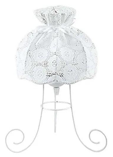 Duolla - Stolná lampa SYMPHONY 1xE27/40W/230V pr. 28 cm biela