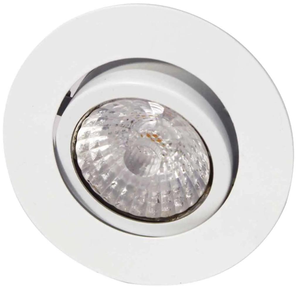 Rico stropné zapustené bodové LED svetlo 9 W biele