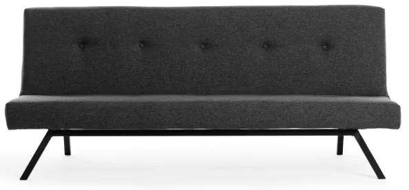 Dvojmiestna pohovka LOKO tmavosivá