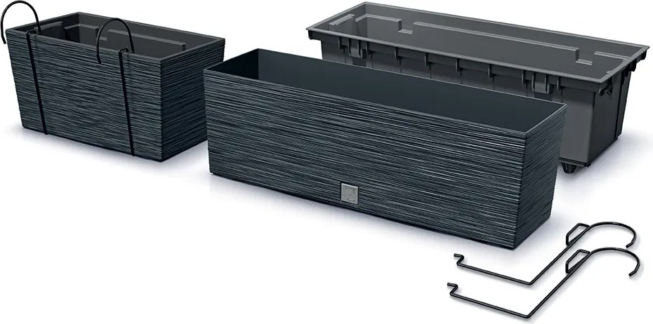 Truhlica FURUSE W antracitová