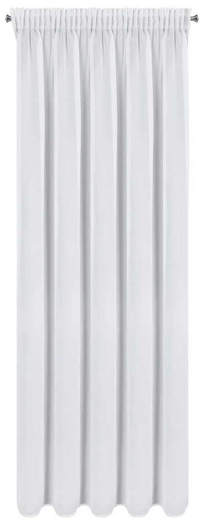 ZÁCLONA NA PÁSKE ARLETA 135X270 CM BIELA