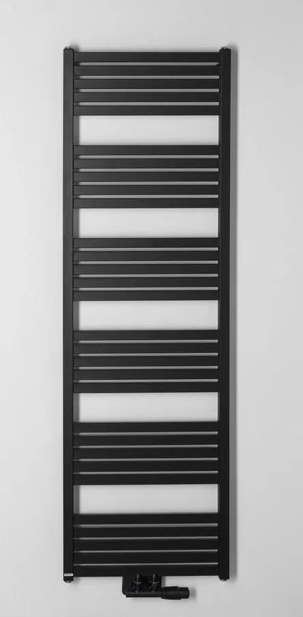Bruckner, GRUNT vykurovacie teleso 500x1610 mm, stredové pripojenie, čierna matná, 600.123.6