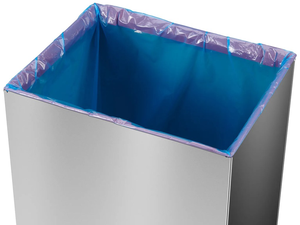 Veľkoobjemový odpadový box Big-Box Swing XL, 52 l, samozatvárací, nerez lesklý