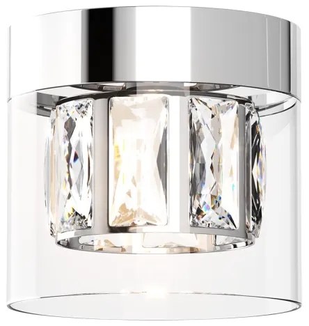 Zuma Line C0389-01A-F4AC - Stropné svietidlo GEM 1xG9/28W/230V