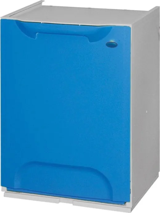 Plastový kôš na triedený odpad, 20 L, modrý