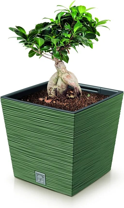 Kvetináč FUSU V biely