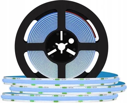 BERGE LED pásik NEON COB homogénny - 12V - 5 m - modrý