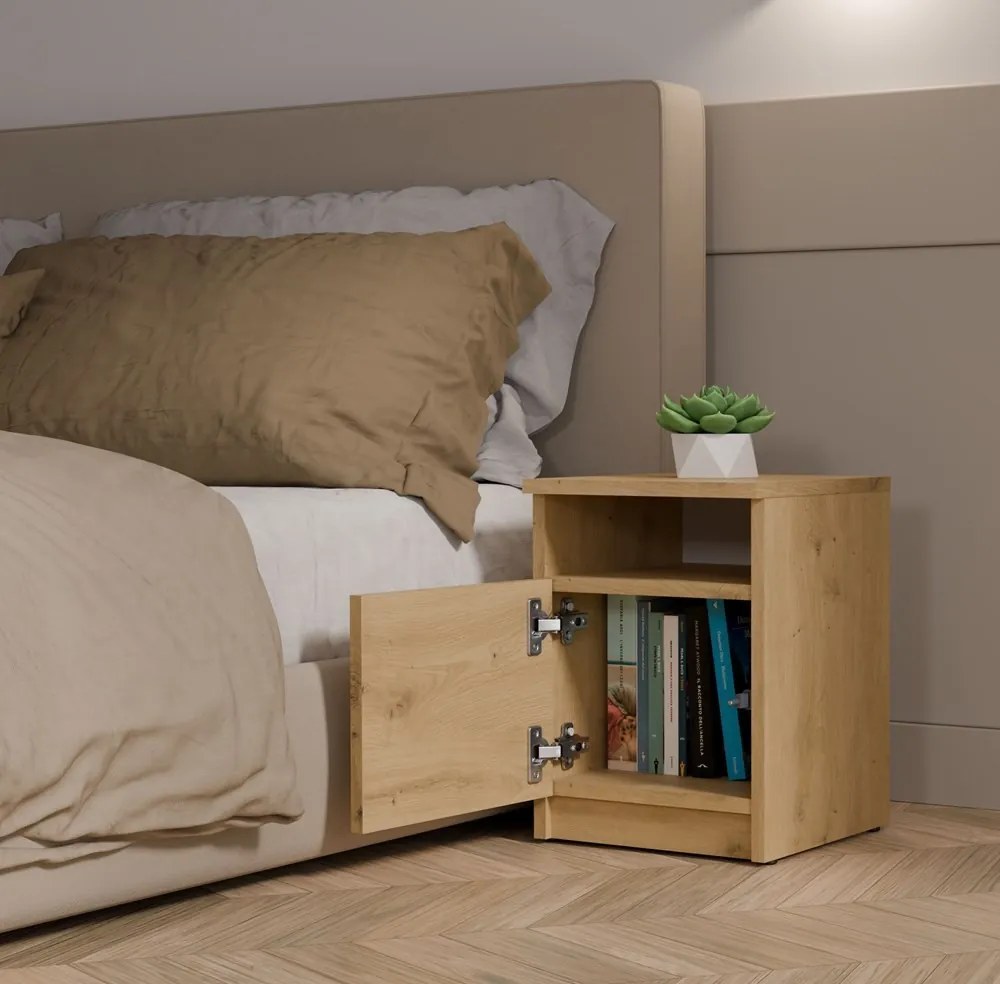 Nočný stolík Galax 30 cm dub artisan