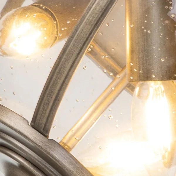 Kichler KL-HALLERON-F-BU - Vonkajšie stropné svietidlo HALLERON 3xE14/40W/230V IP44