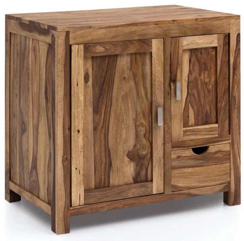 furniture-nabytek.cz - Masívna skrinka pod umývadlo 90x70x45 z dreva palisander