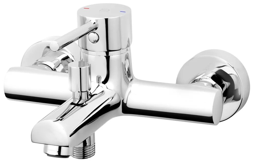 F-Design Flusso, vaňová batéria bez sprchovej sady, chróm lesklý, FD1-FLS-1-11