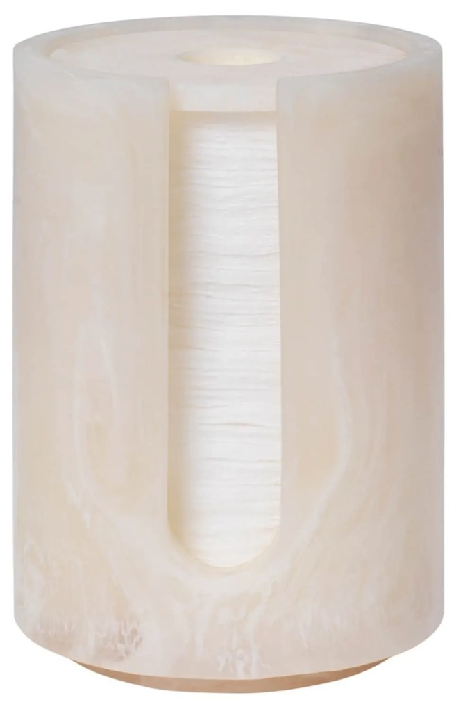 Ferm Living Zásobník na vatové tampóniky Mist Pearl