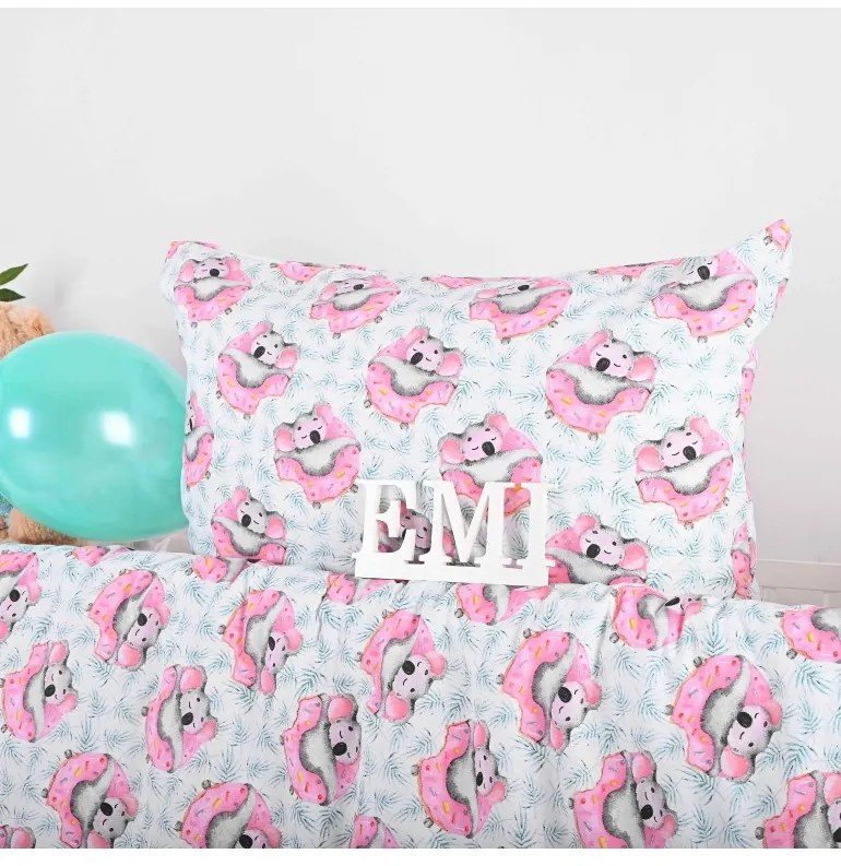 Obliečky detské bavlnené Koala EMI, Detský set 90x130 + 45x65