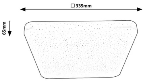 Rabalux - LED Stropné svietidlo LED/18W/230V