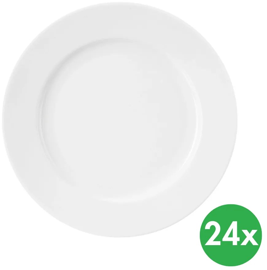 Dezertný tanier MONA, priemer 15,5 cm, porcelán, 24 ks