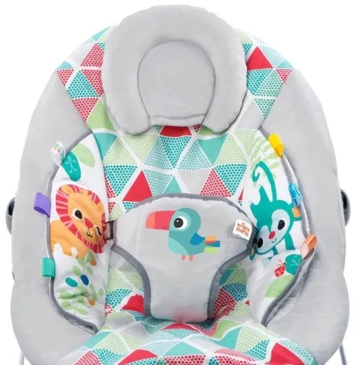 Bright Starts - Detské vibrujúce ležadlo s melódiou TOUCAN TANGO