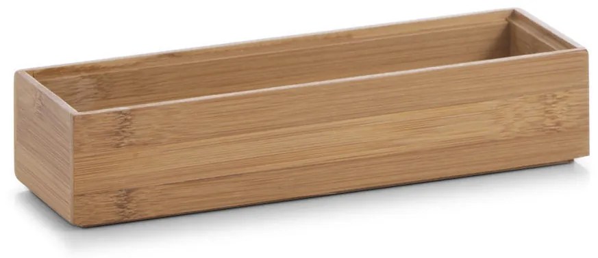 Organizér do šuplíku kuchyně i koupelny, příborník BAMBOOZ (23,5x7,5x5)