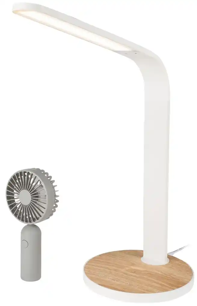 LIVARNOLUX® LED stolná lampa s odnímateľným ventilát (100301046) | BIANO