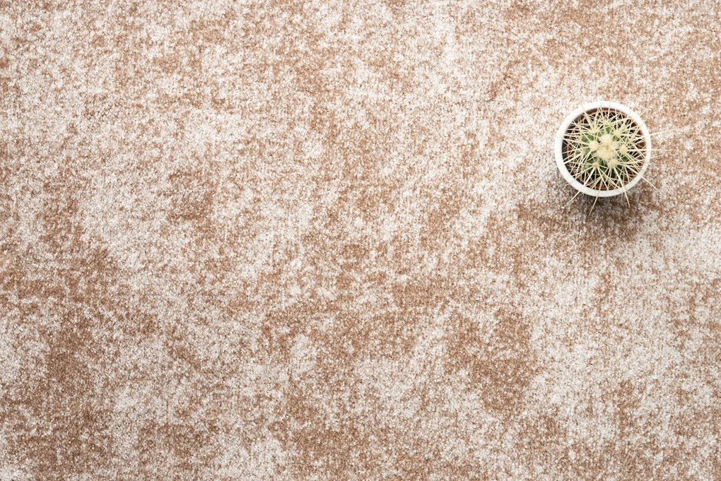 Condor Carpets, Metrážny koberec Serena 6652, na mieru, šíře 4m,5m, hnedá, filc, detská izba