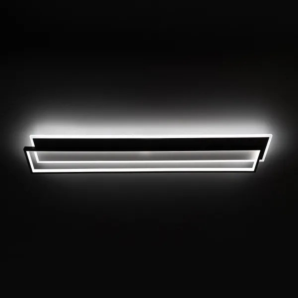 Brilagi - LED stmievateľné stropné svietidlo OUTLINE LED/90W/230V 18x100 cm biela/čierna +DO