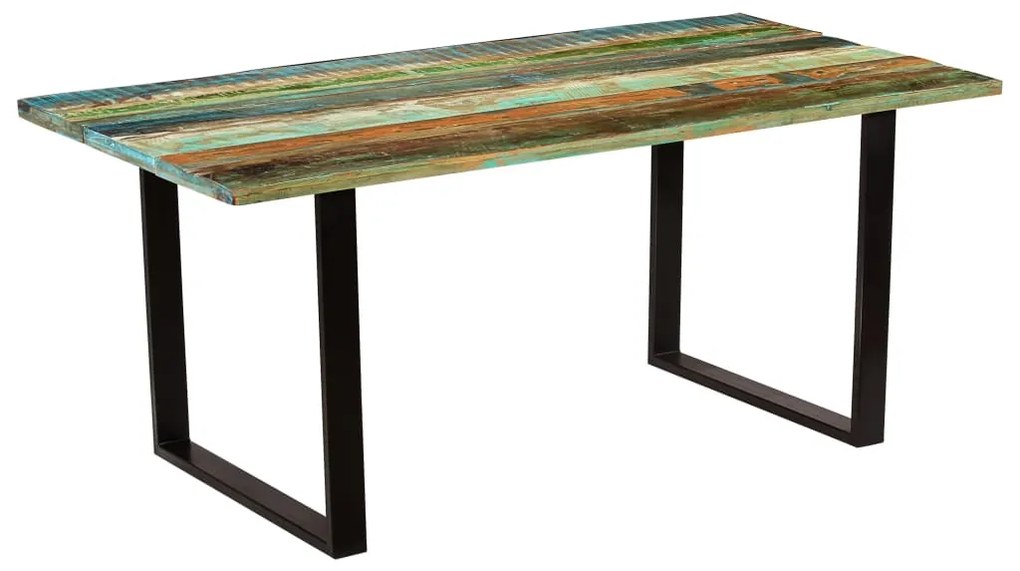 vidaXL Jedálenský stôl z masívneho recyklovaného dreva 180x90x77 cm