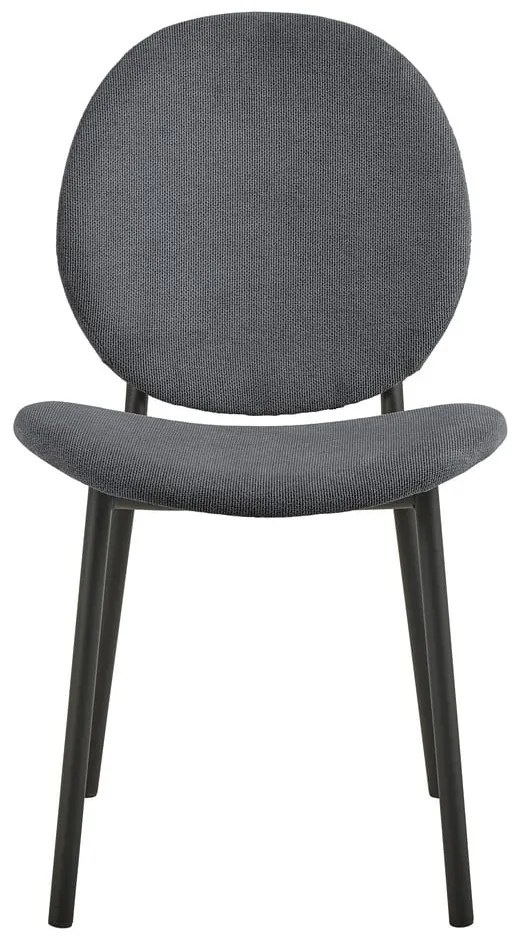 Antracitová jedálenská stolička Cliff – Actona