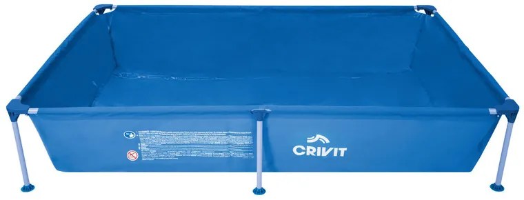Crivit Bazén Metal-Frame, 228 x 159 x 42 cm (100347608)