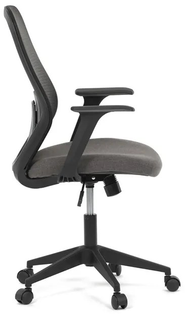 Autronic BONTEC Kancelárska stolička, hojdací mechanizmus, čierna sieťovina, KA-V3149 BK Farba: Čierna