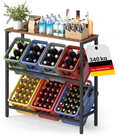 Regál na prepravky BSC363K01