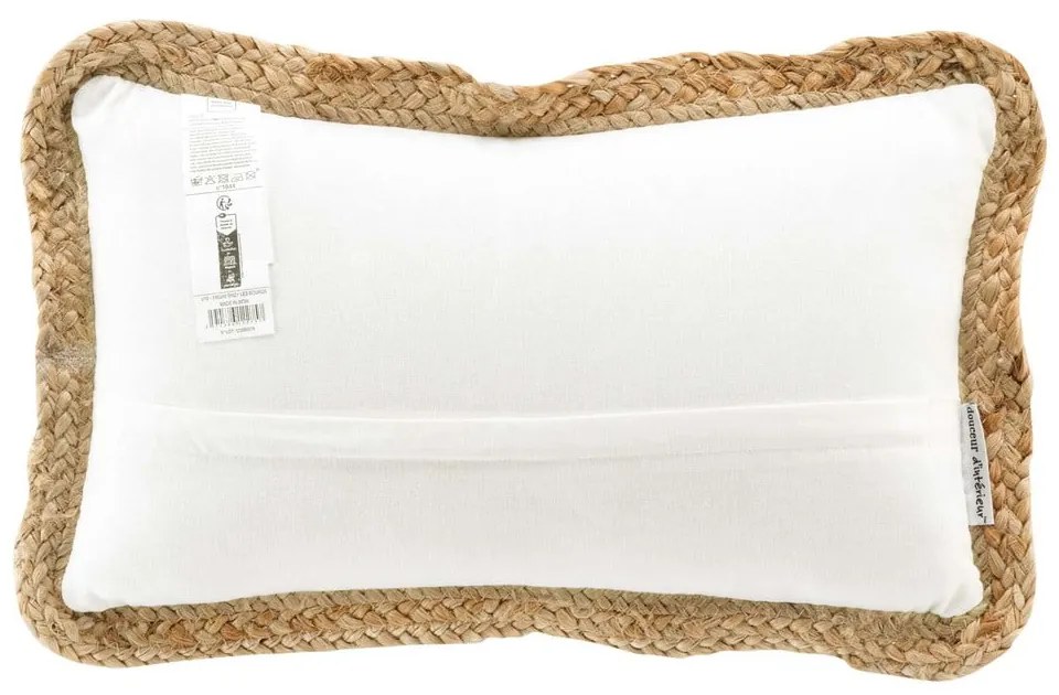 Dekoračný vankúš s prímesou juty 30x50 cm Akina – douceur d'intérieur