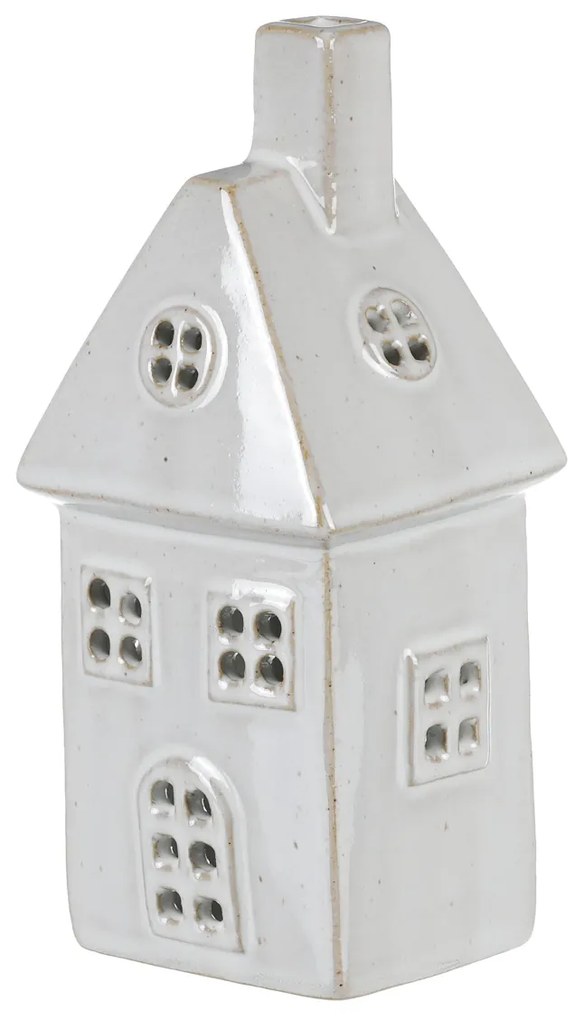 Domček porcelánový na LED/čajovú sviečku 18cm
